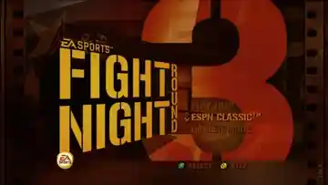 Fight Night Round 3 (USA) screen shot title